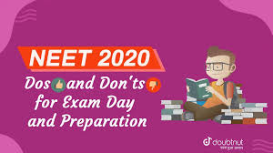 Subject wise tips on how to deal with exam anxiety and do preparation of NEET Exam 2020